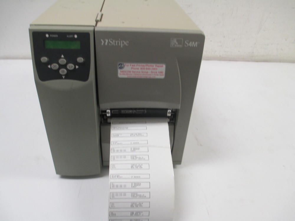 Zebra Stripe S4M Thermal Label Printer