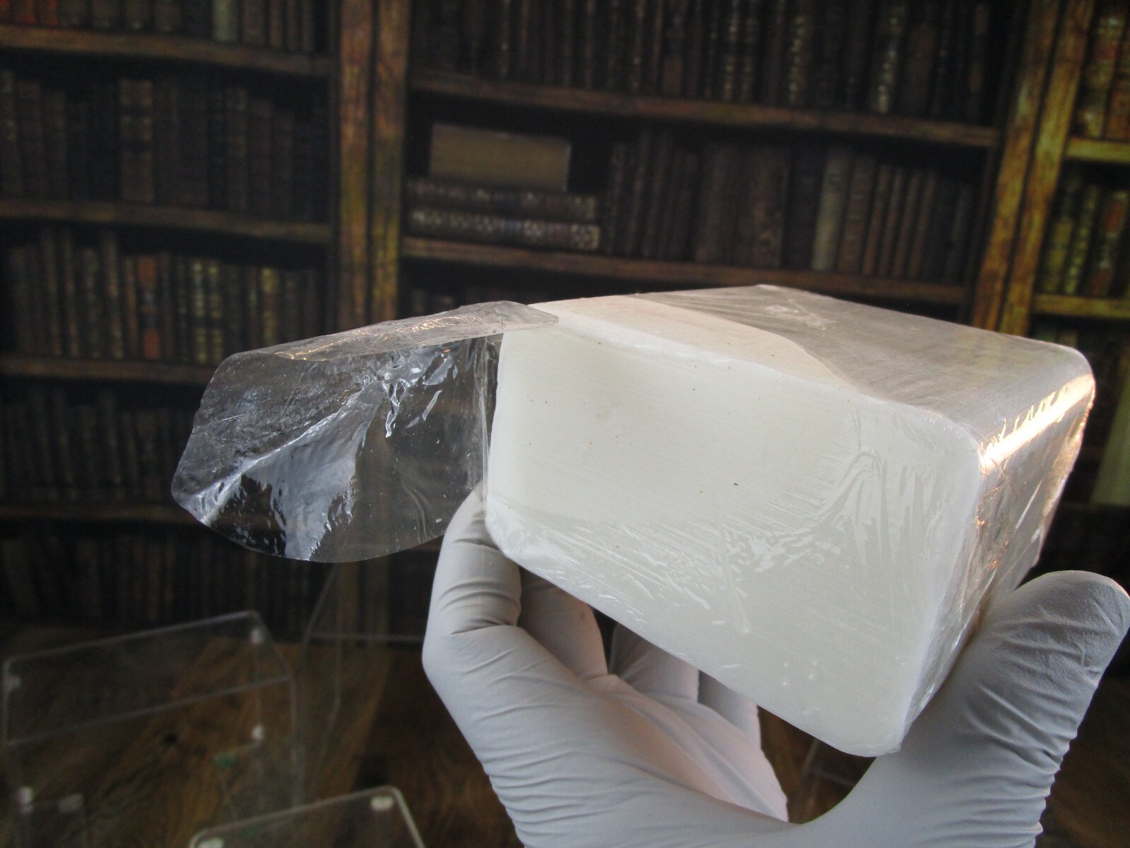 Lot of 7 ASSORTED & SEALED - BRAMBLE BERRY SOAP BASE - Goat's Milk, Clear, White