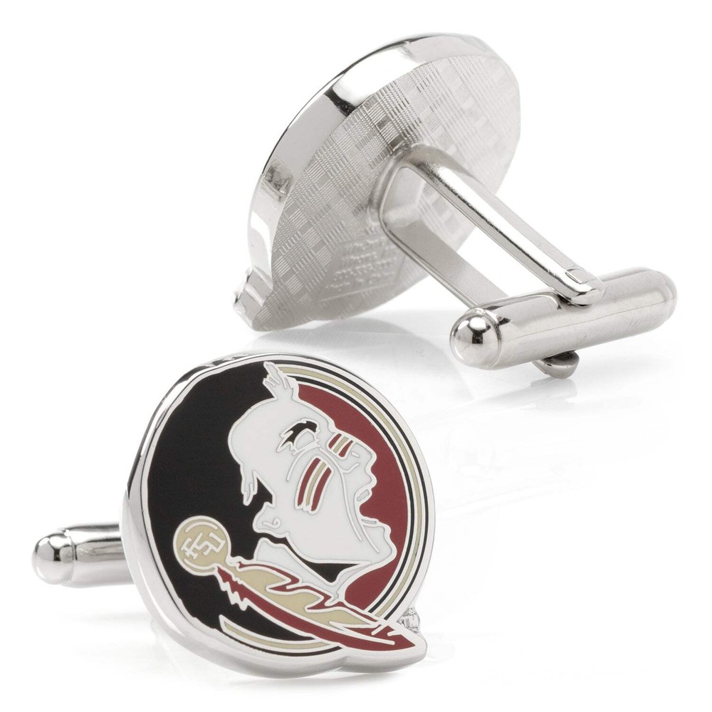 NCAA Florida State Seminole Head Cufflinks