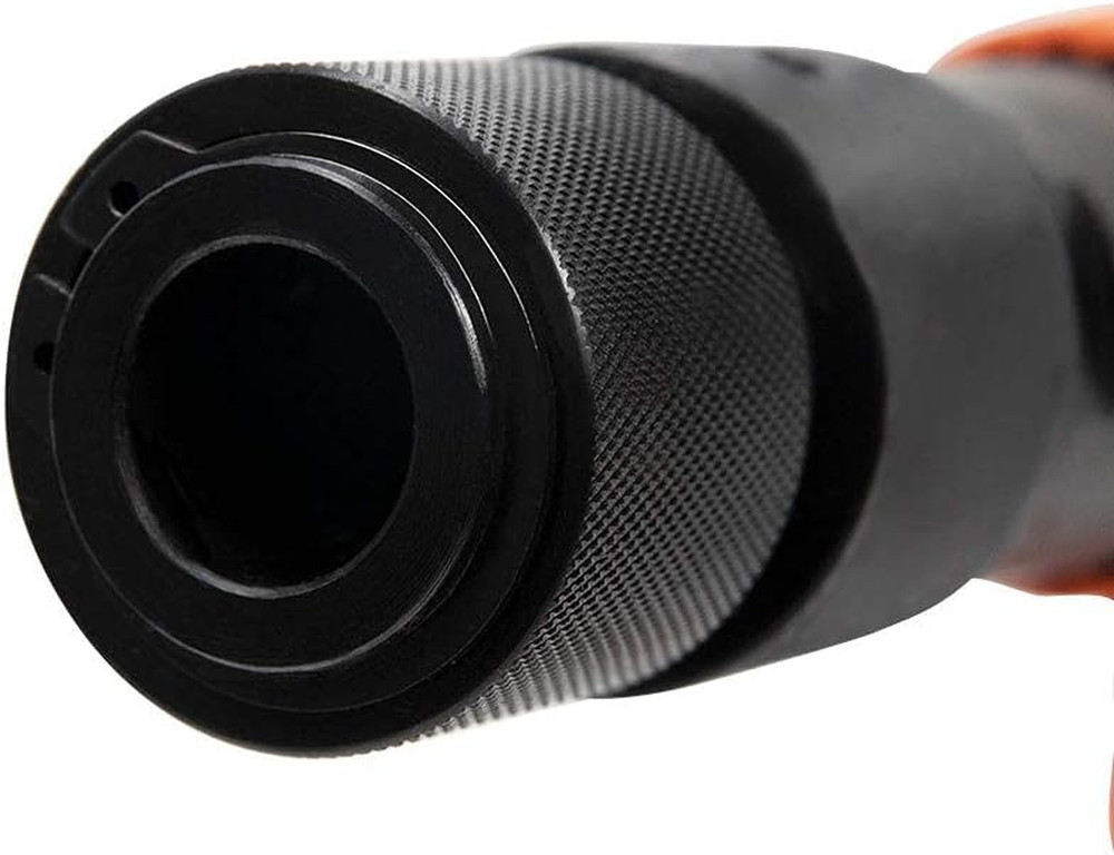 Pneumatic 190mm Long Barrel Air Hammer Tool with Quick Change Chisel Retainer