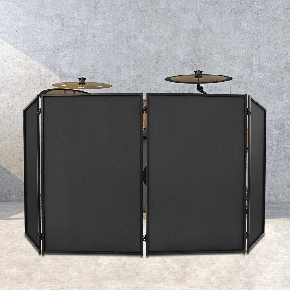 Portable Foldable 4-Panel Light Metal Frame Booth Free Standing Event Facade us