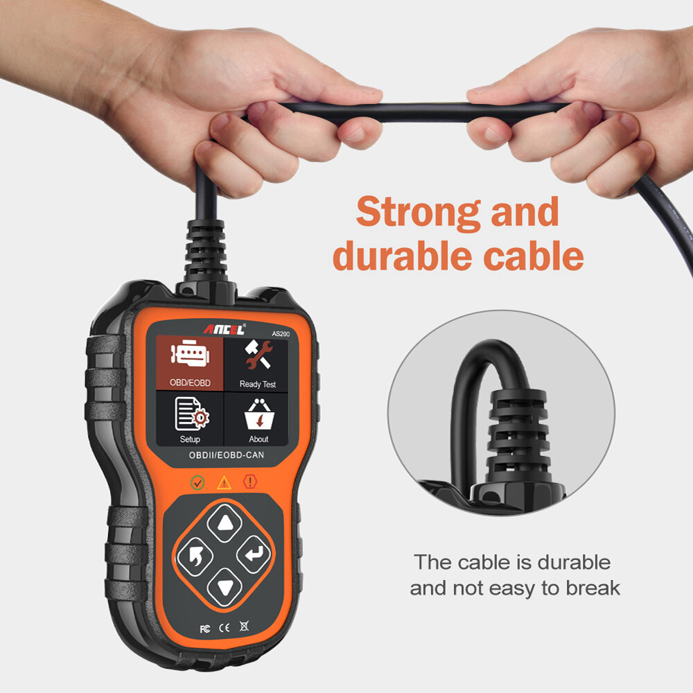 ANCEL AS200 Car Fault Code Reader OBD2 Scanner Check Engine Diagnostic Tool DTC