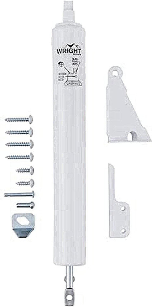 Wright Products Pneumatic Storm Door Closer – Adjustable, Smooth-Closing with Ho