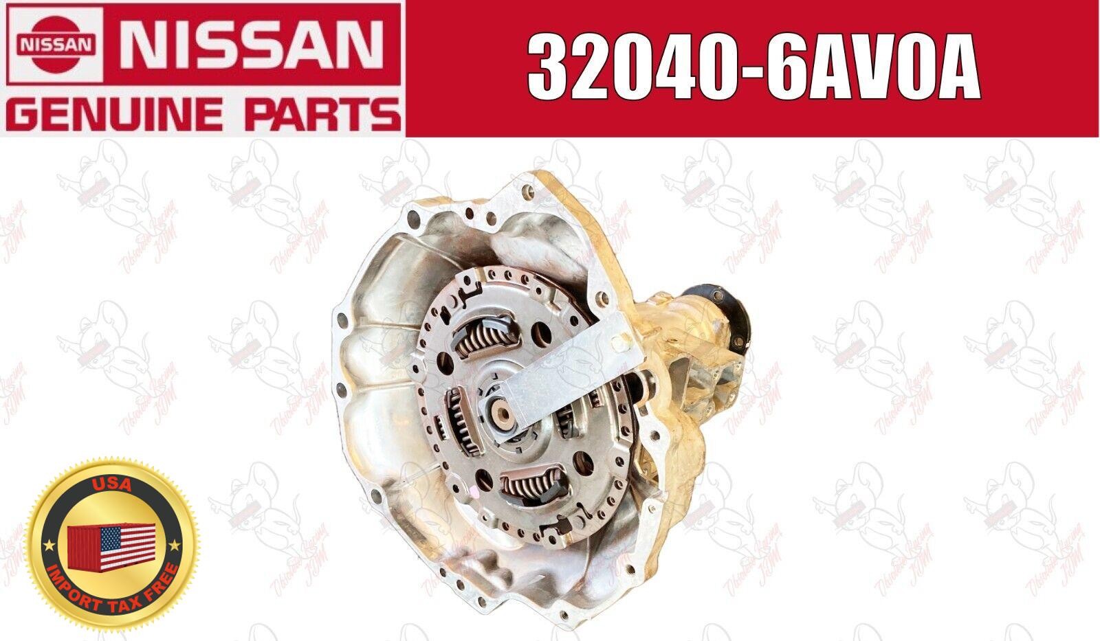 Nissan Genuine R35 GT-R 2007- FLYWHEEL-HOUSING Assy 32040-6AV0A OEM