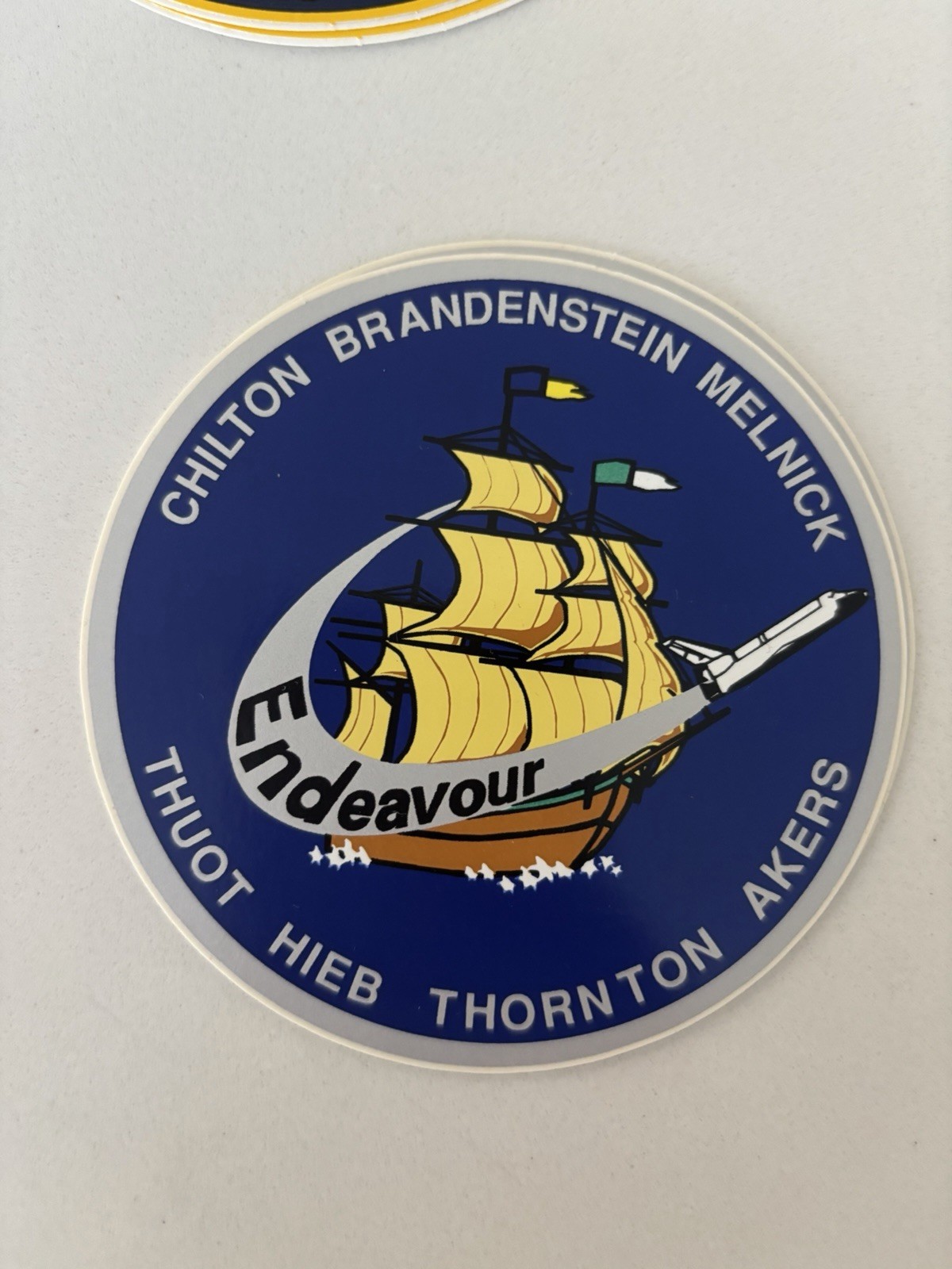 NASA And Other Space Shuttle Mission Patch Stickers