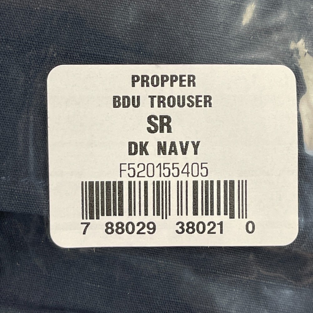 NEW BDU Propper Pants - Navy - Small Regular