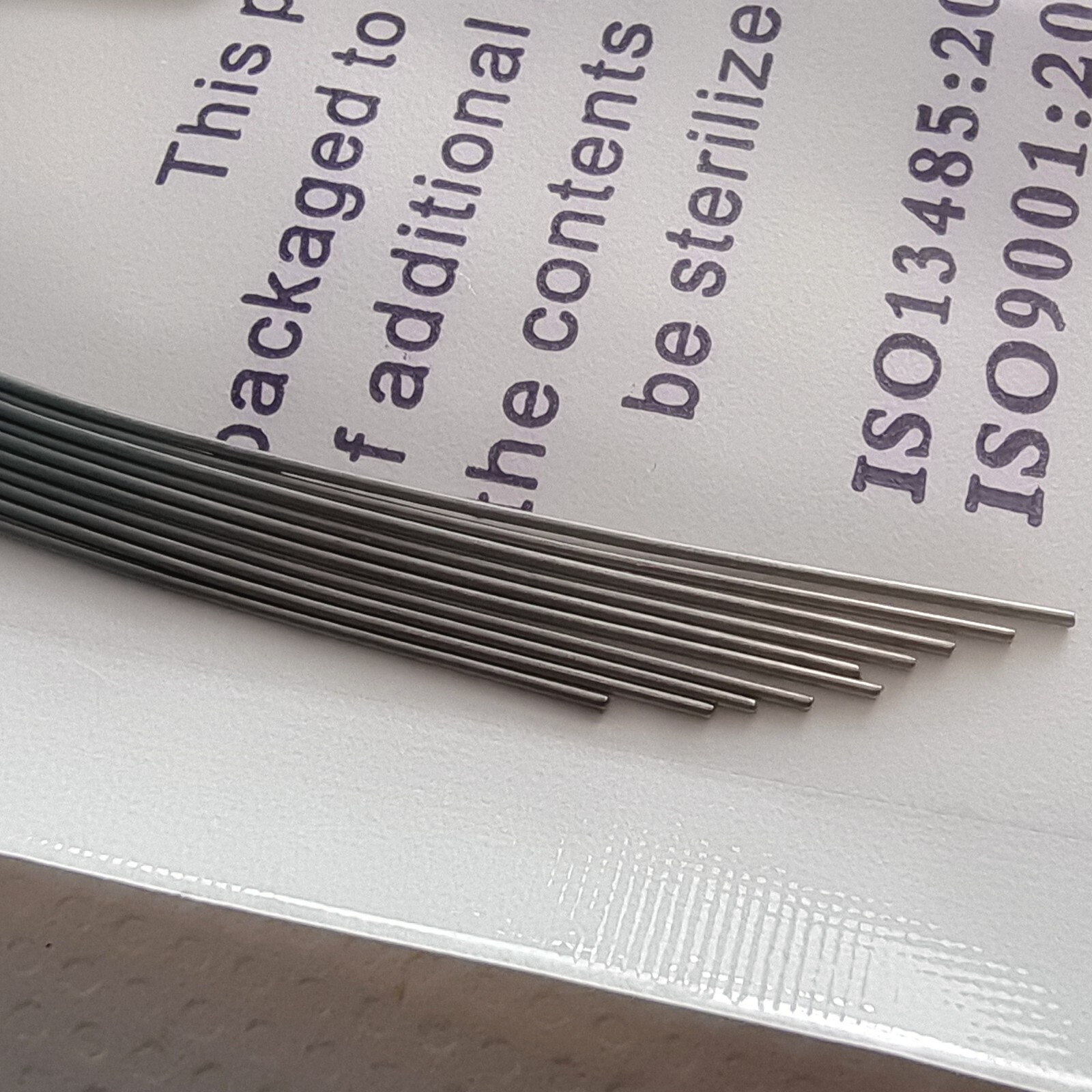 Dental Ortodoncia Térmica Activada Niti Arco Redondo de Alambre 10 Tamaños Super