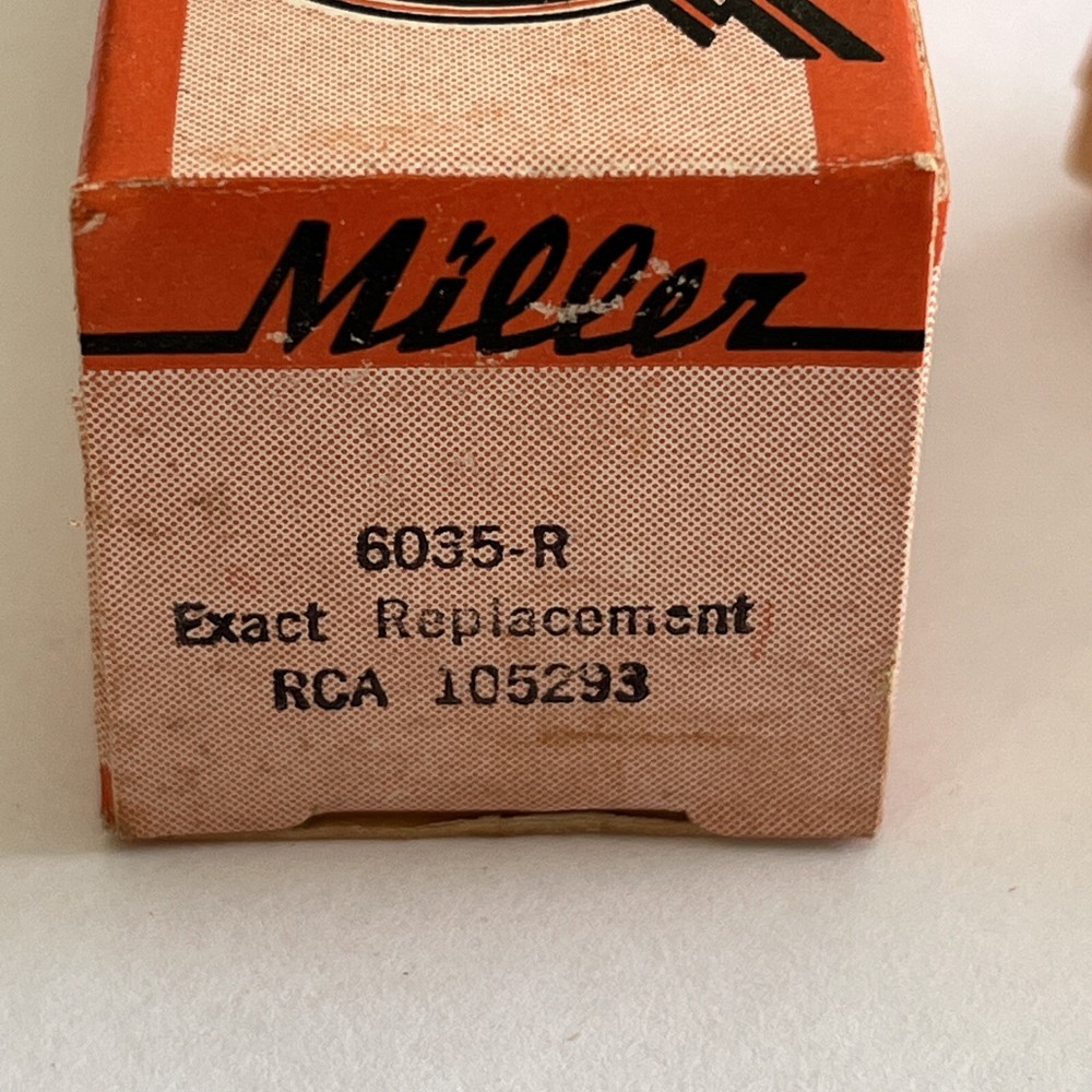 6035-R JW MILLER Exact Replacement RCA 105293