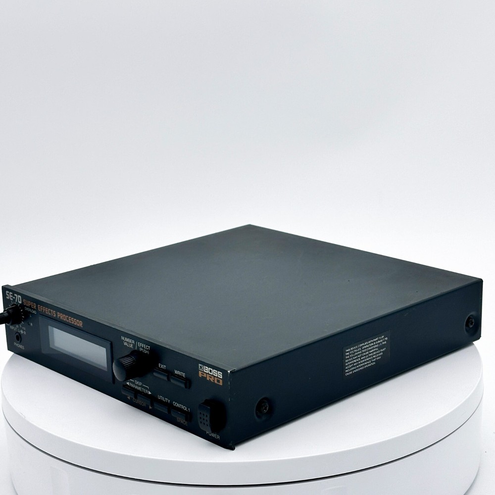 Boss SE-70 Multi Super Effects Processor Good Condition Working