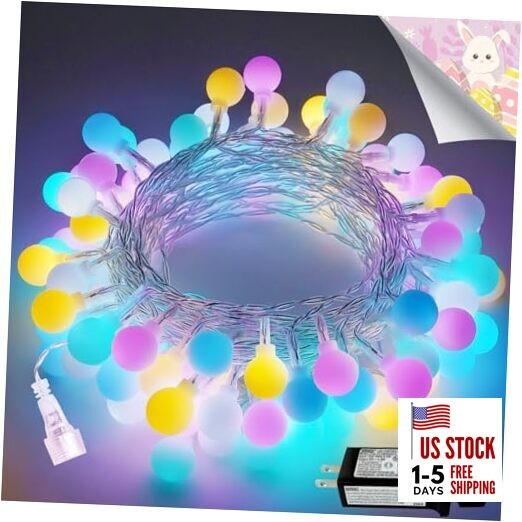 Connectable 100LED Easter 100 LED Connectable with Timer Easter Multicolor