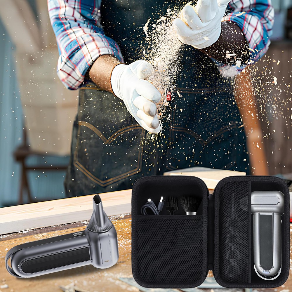 Case with WOLFBOX MF100 / MF50 Compressed Duster