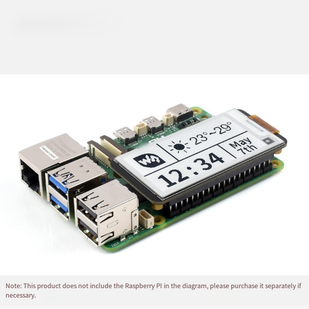 2.13 Inch Display Module HAT+ 250x122 E- Screen for Series Mainboard2580