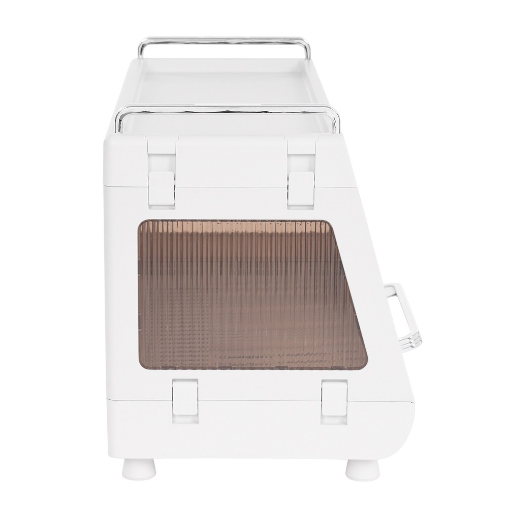 Dish Drying Rack Drying Drainer, Dish Drying Rack and Drain Board with Lid Cover