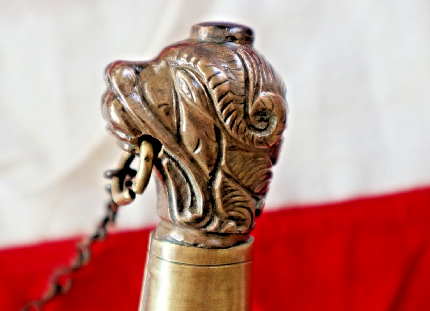 FRENCH INDIAN WAR REVOLUTIONARY WAR, GERMAN DOG HEAD SWORD CIRCA 1730-40