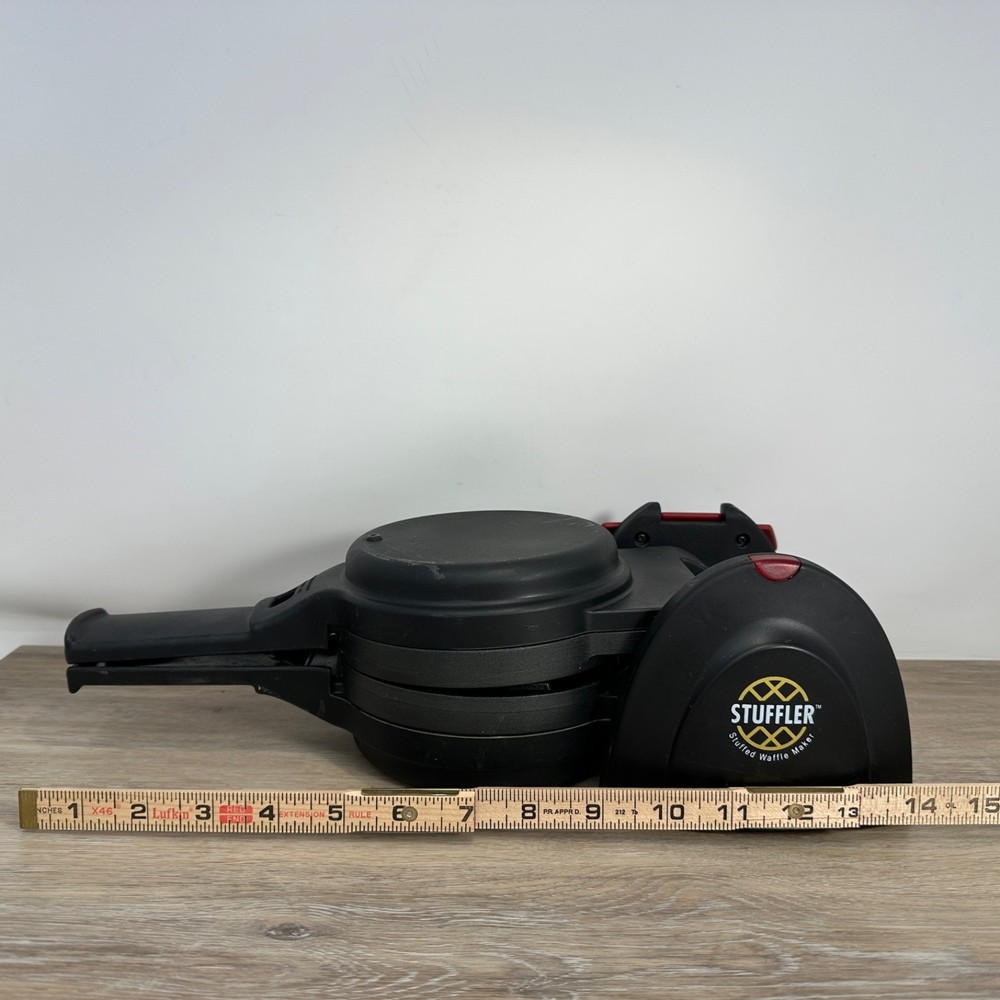 Presto Stuffler Stuffed Waffle Maker Belgian Black, Model 0351206