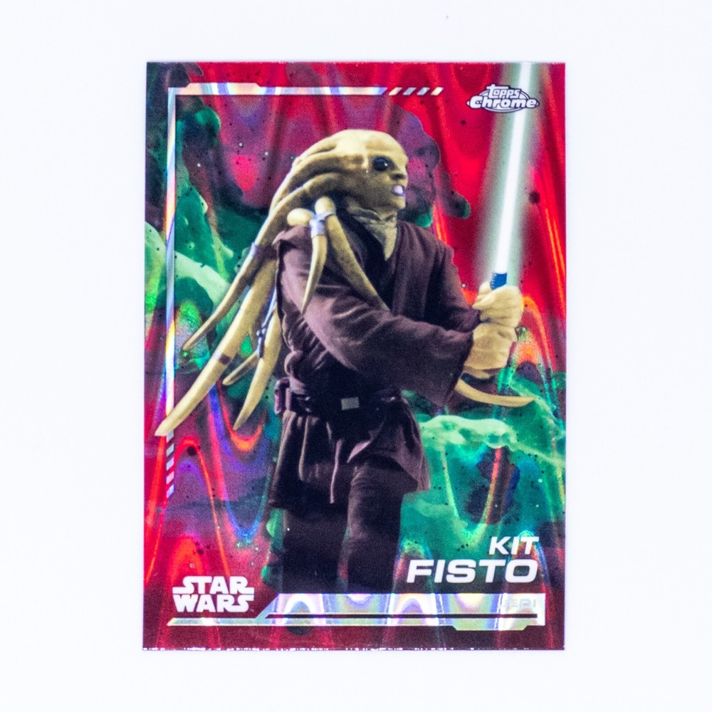 2024 Topps Chrome Star Wars Red RayWave Refractor X 4 Cards