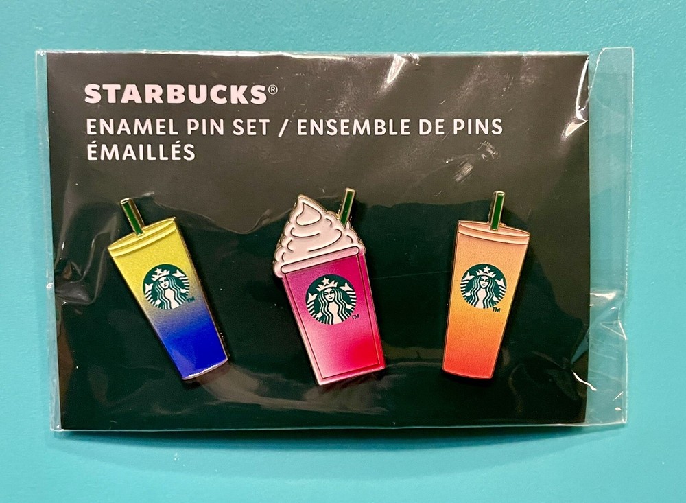 3 STARBUCKS EUROPE PINS -SUMMER 2024