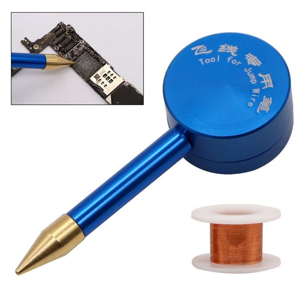 Chip Jumer Wire Welding Auxiliary Tool Line Link PCB Pen Reel High Quality
