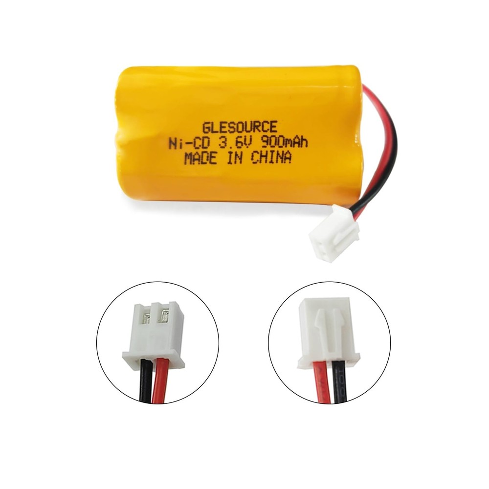 3.6V 900mAh Ni-Cd Exit Sign Emergency Light Battery, Replacement for Exitroni...