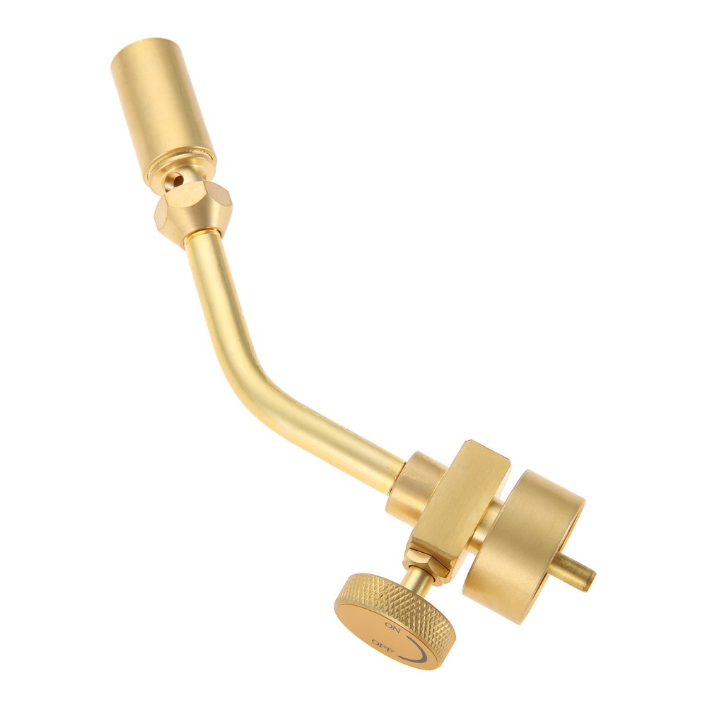 Solid Brass Pencil Flame Torch MAPP Propane CGA600 Cylinder Bottle Control Vavle