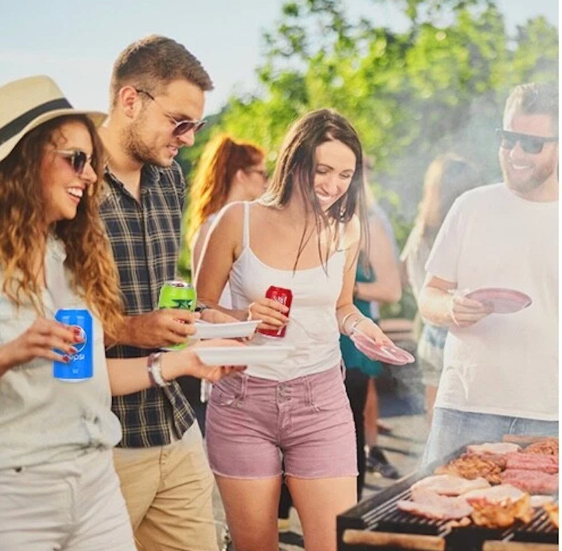 5 Beer Can Covers – Fun Silicone Disguise Sleeves for Standard 12oz Cans