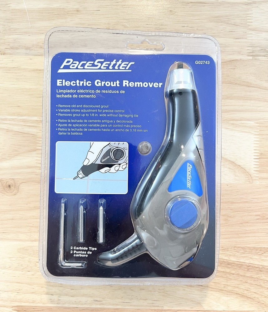 Pace Setter Electric Grout Remover Tool G02743 SEALED NEW