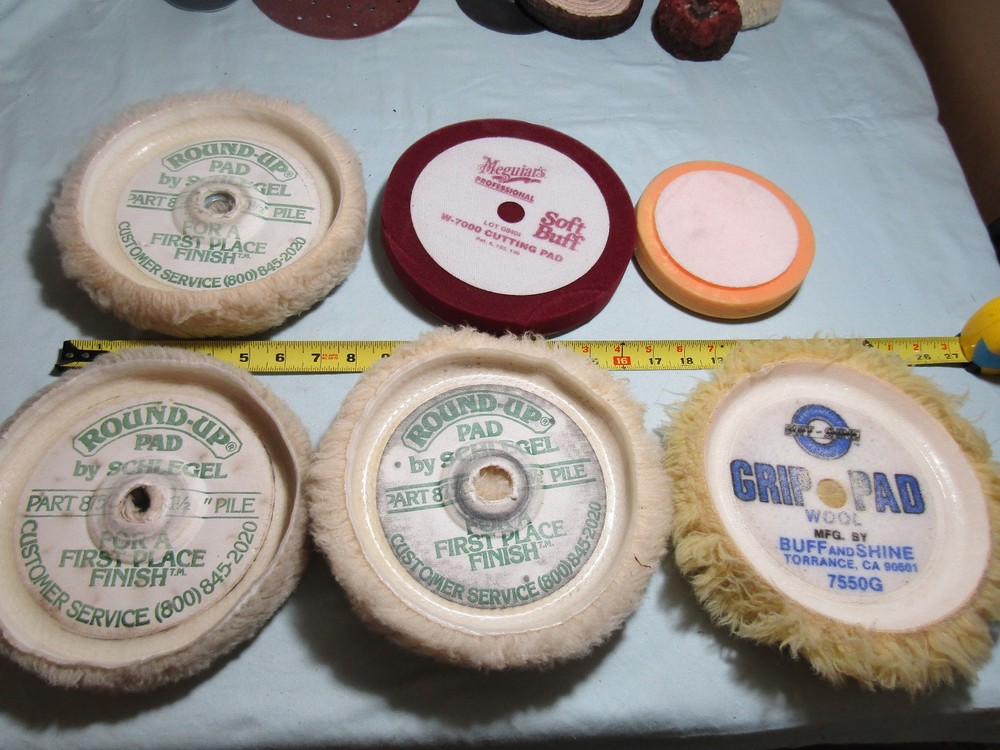 Automotive Polishing & Buffing Pad Bundle Preowned Used