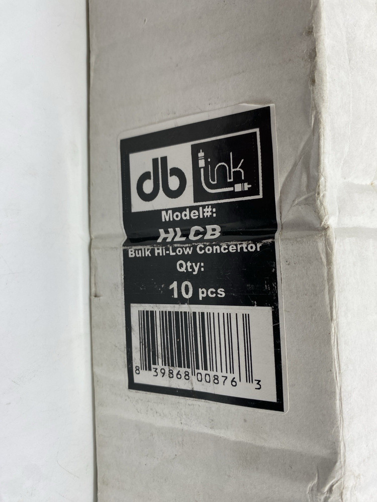 db Link Model HLCB HI-Low Converter, 10 Pieces