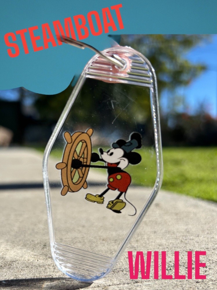 1928 Steamboat Willie Translucent Key Tag