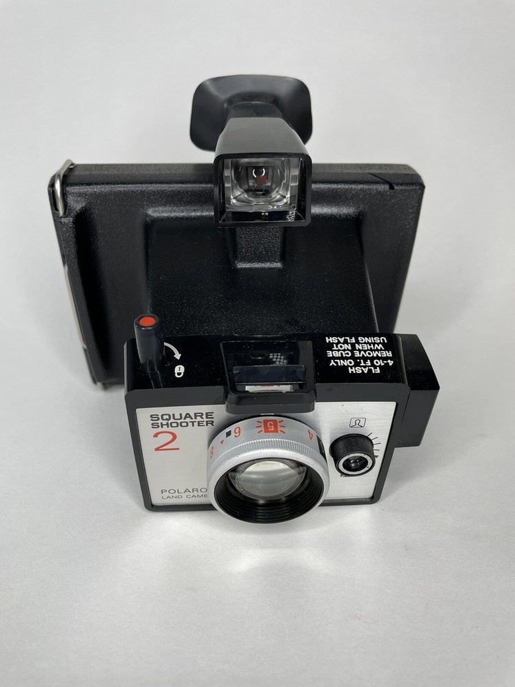 Polaroid Square Shooter 2 Land Camera & Box-UNTESTED