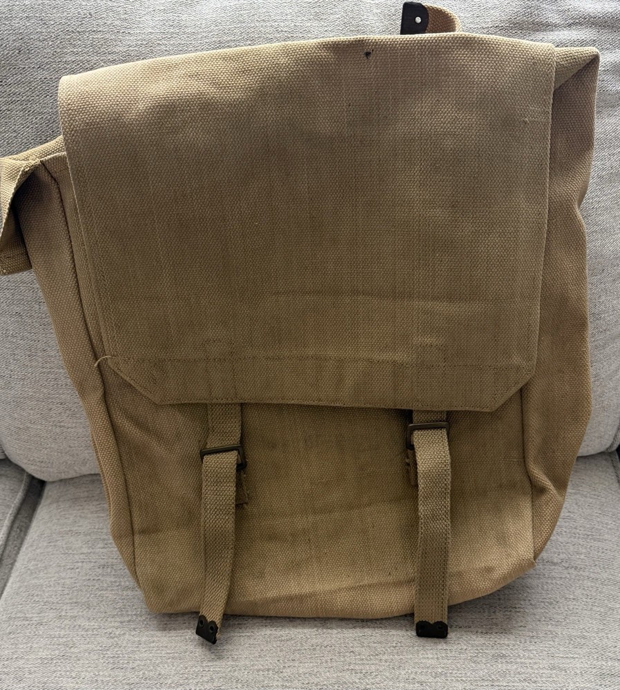 WWII British Army 37 Pattern Webbing Large Pack 1940  Dated MW&S Military