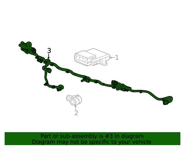 Genuine GM Harness 22897401