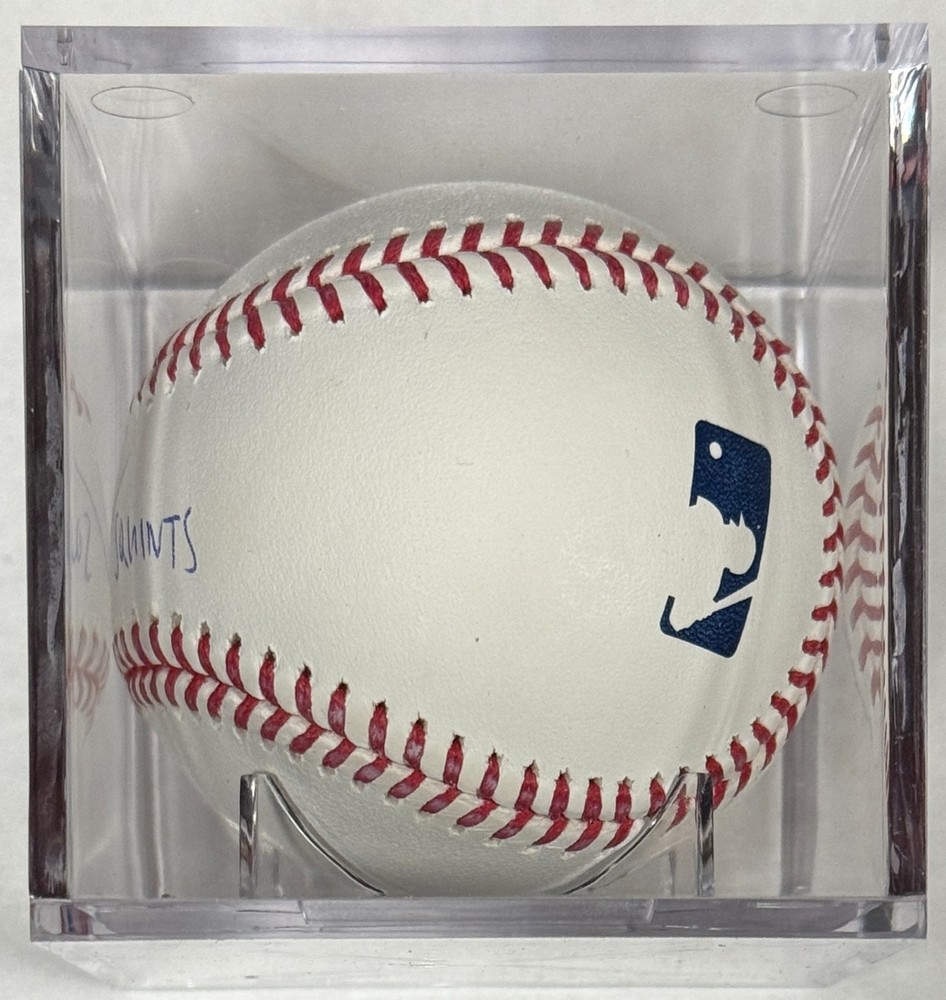 Chauncey Leopardi "Squints" Signed Official MLB Baseball JSA COA