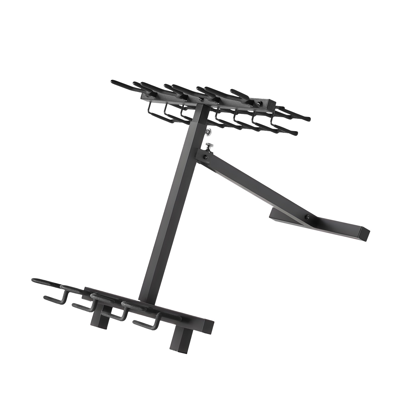 Uimoso Portable Folding Gun Rack Stand for 7 Handguns and 4 Rifles