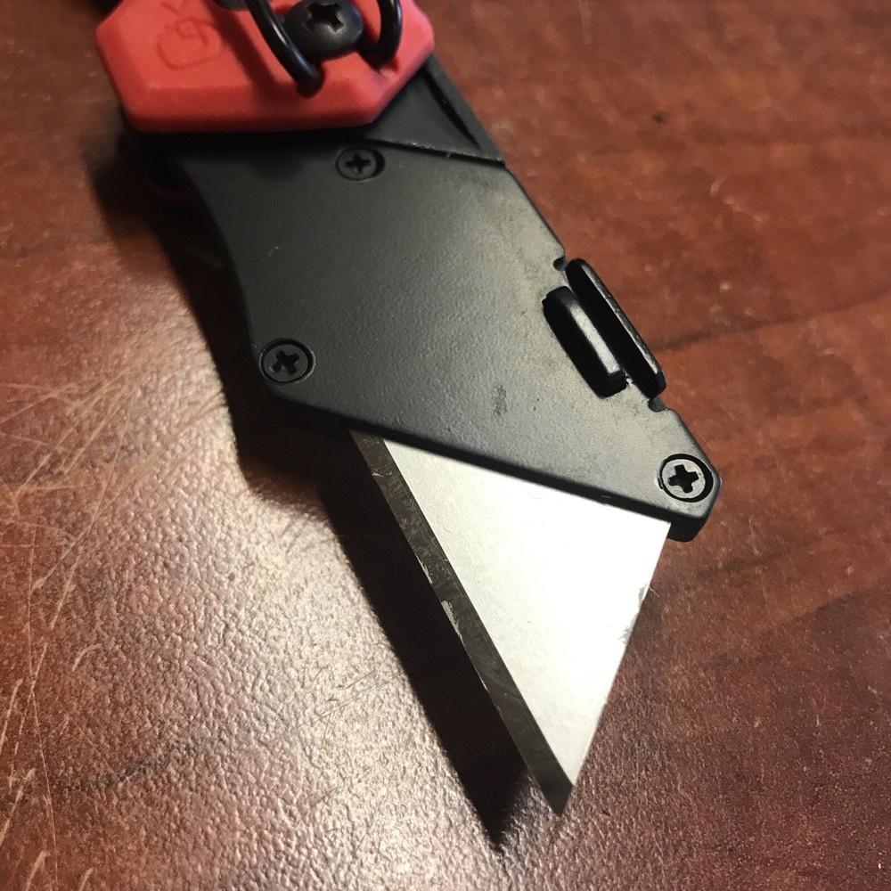 1x Milwaukee 48-22-1500 Fastback Compact Folding Utility Knife Open Pack