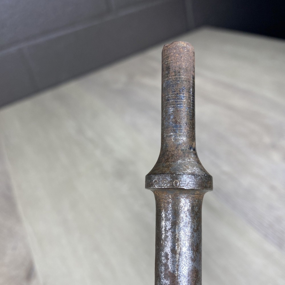 Vintage Sioux Tools Air Tool Chisel - Angled Tip - 2204 - 9" LONG