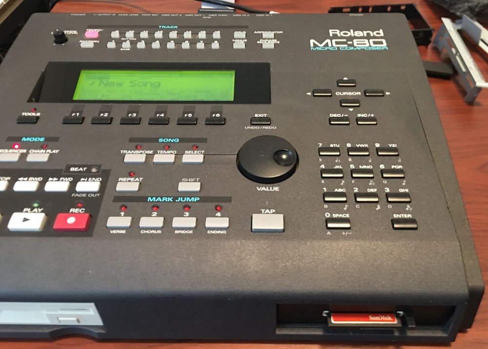 Roland MC-80 CF Card Reader Drive Upgrade - MC80