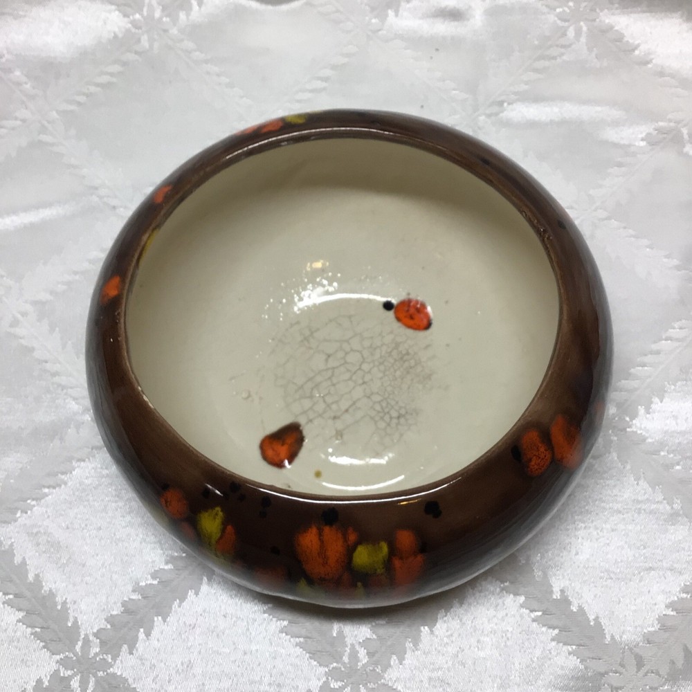 Vtg MCM ATLANTIC MOLD PLANTER 3.5” x 6”