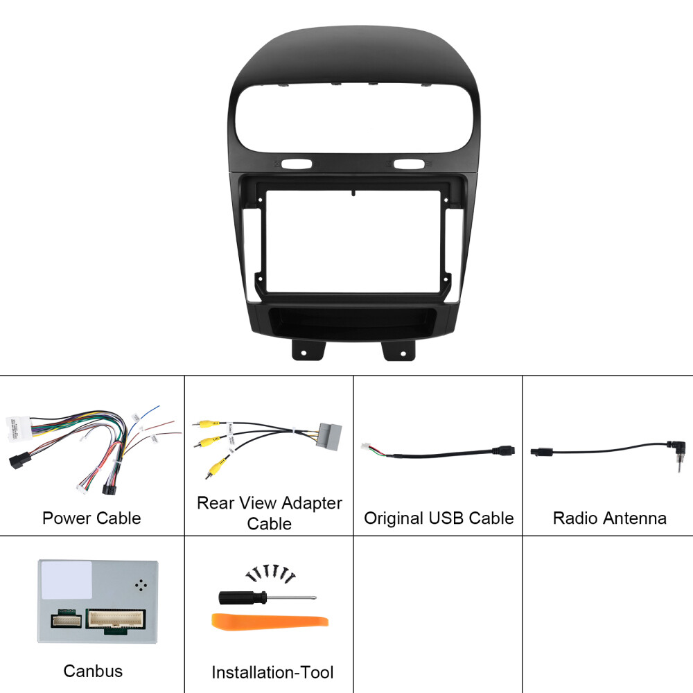 For 2012-2020 Dodge Journey Apple Carplay Car Stereo Radio GPS Android 15 2+64GB