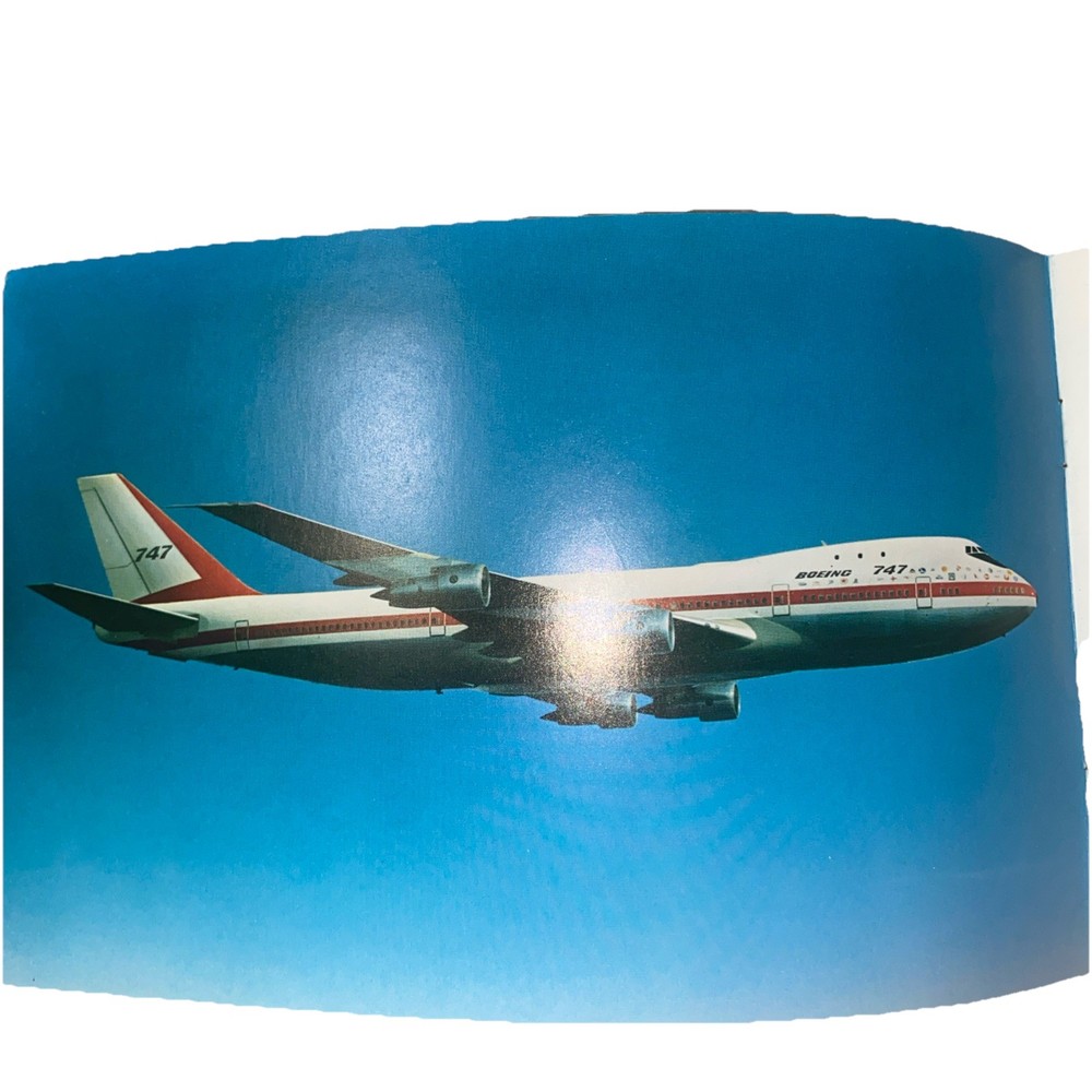 Boeing 747 Mini 1970 Brochure