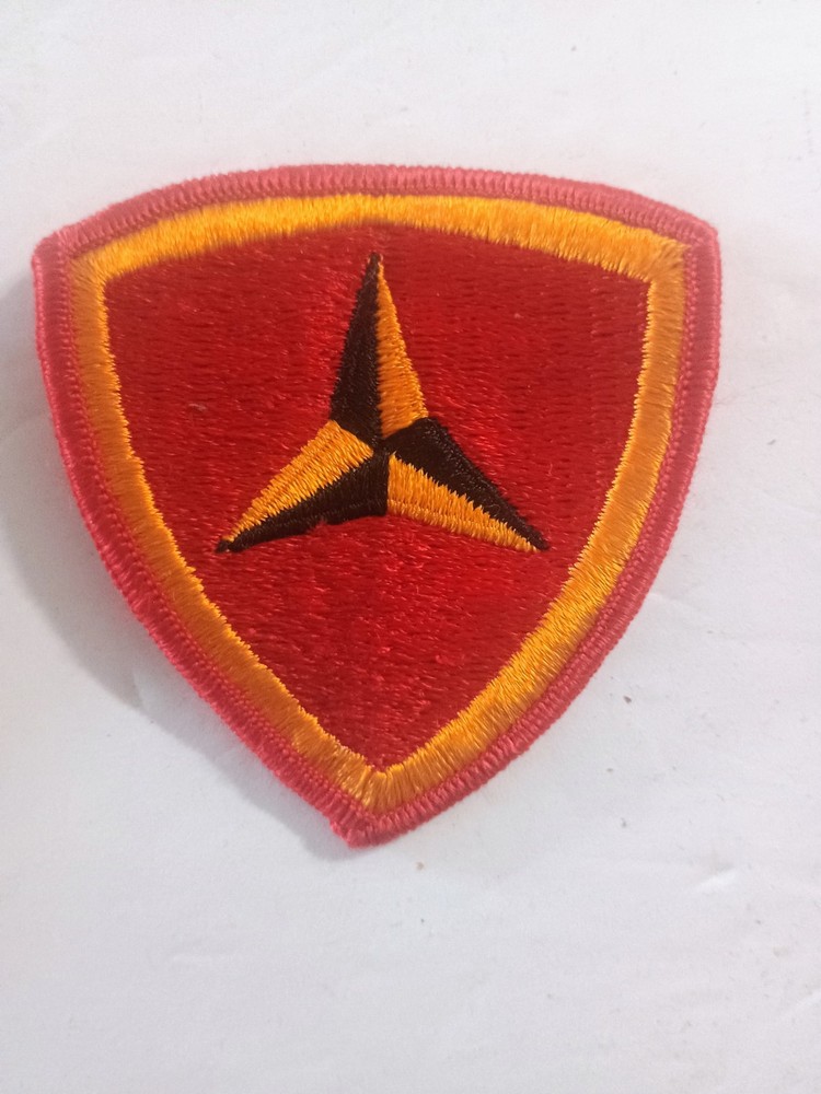 US Marines 3rd Marine Division Embroidery Patch