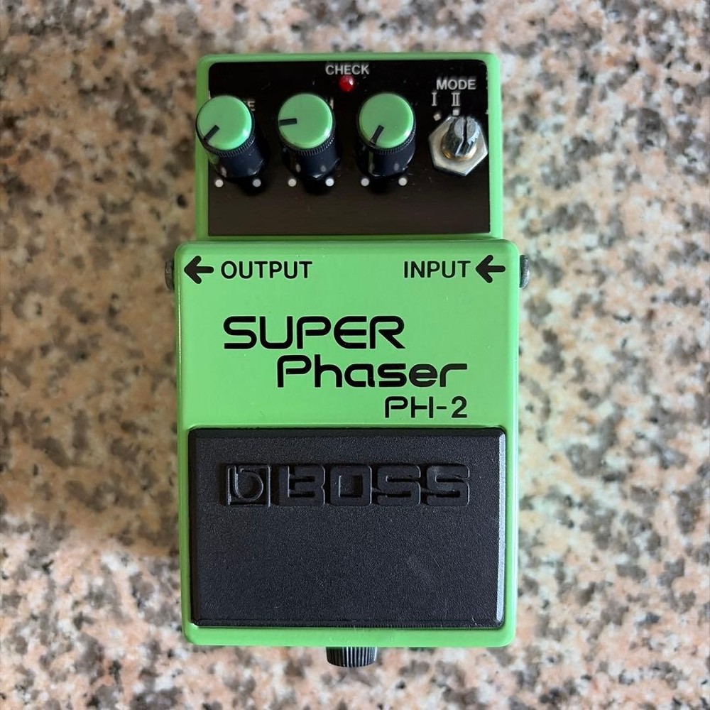 BOSS PH-2 SUPER Phaser Guitar Effects Pedal used