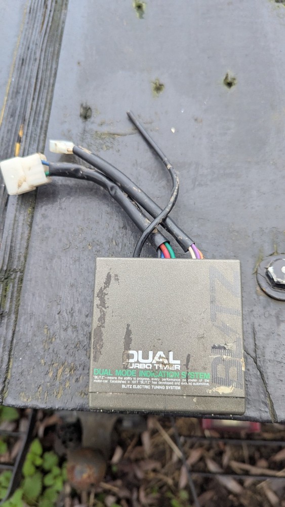 BLITZ DTT Dual turbo timer + BOOST Gauge