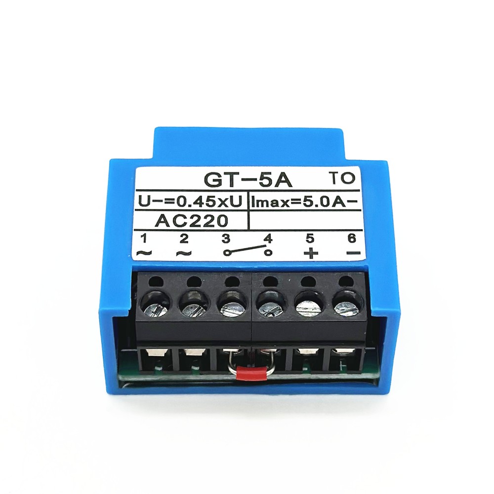 GT-5A U-=0.45×U~ Imax=5.0A- AC220V half wave brake rectifier module