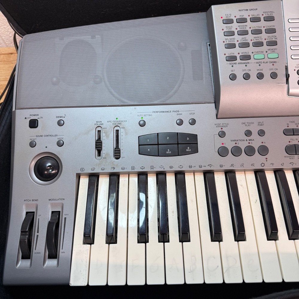 Vintage Technics SX-KN6000 Professional Keyboard With Case