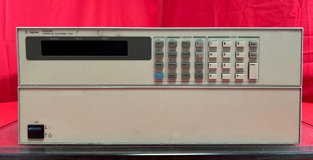 Agilent/Keysight N3300A DC Electronic Load Mainframe 1800W