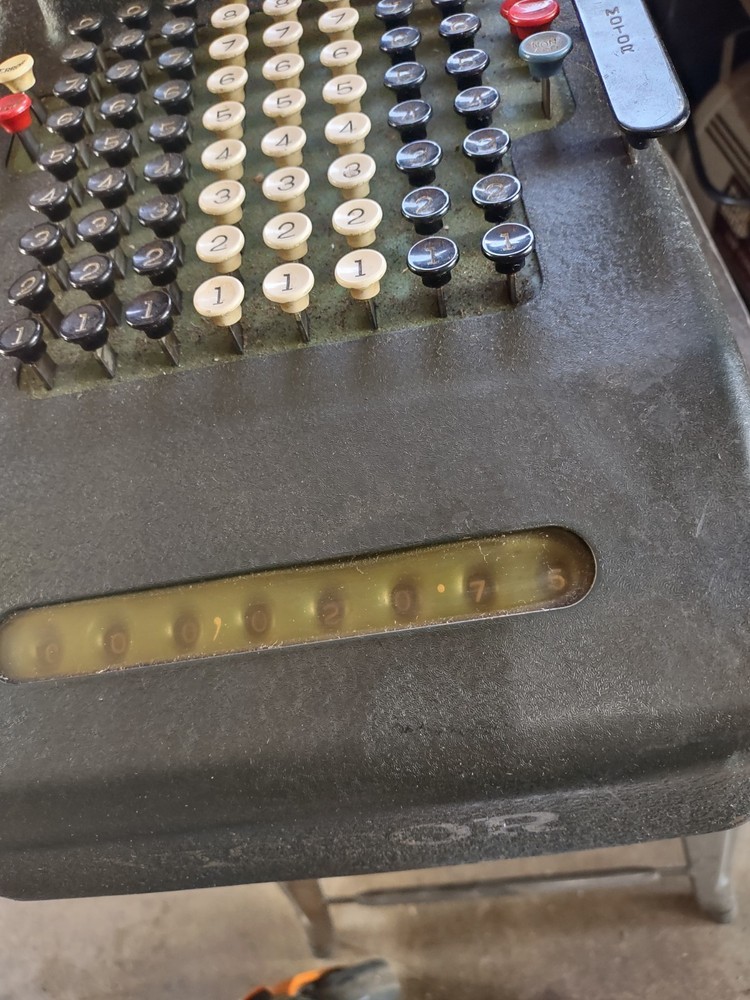 Vintage Victor Adding Machine 1919 1920 Chicago IL