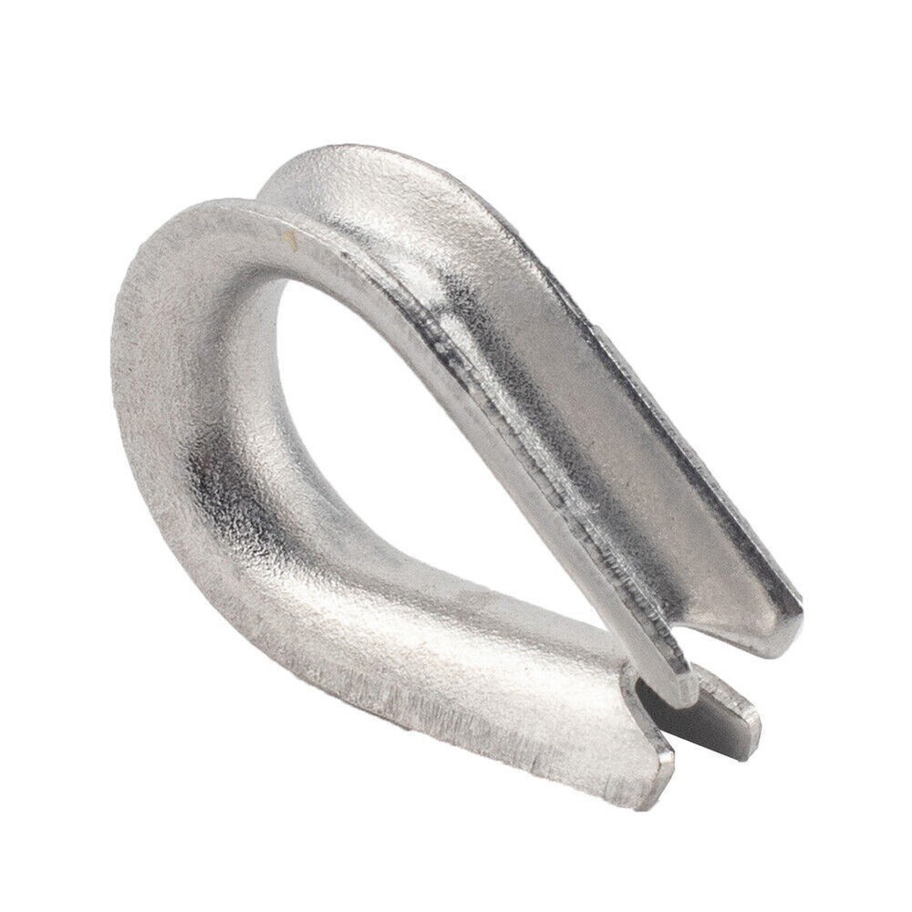 30PCS M4 Wire Rope Fixed Clamps with Triangular Ring
