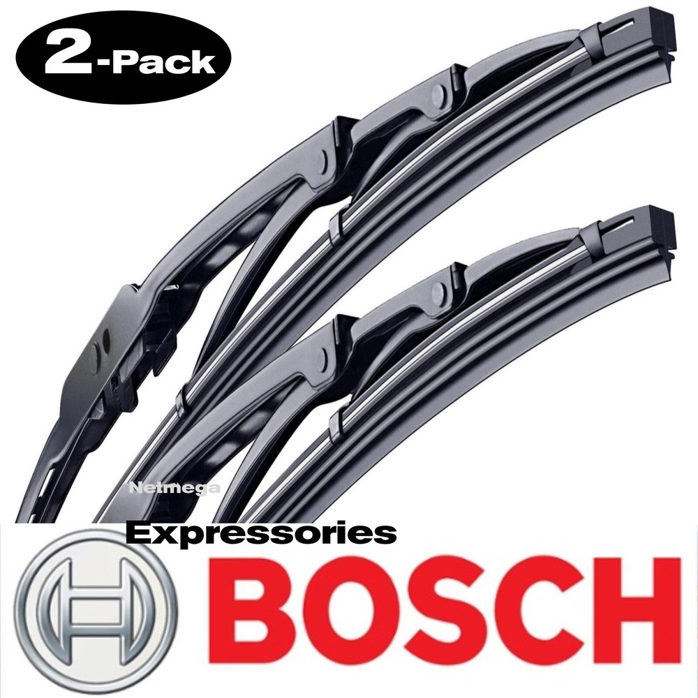 Bosch DC Wiper Blades Set for FORD E-Series Van E450 E350 E250 E150 (Front Pair)