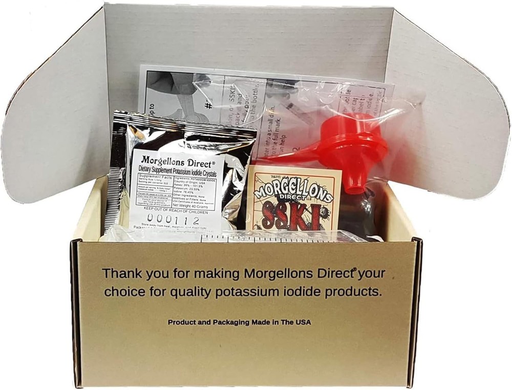 SSKI Iodine Potassium Iodide Solutions Mixing Kit Includes Necessary Tools...